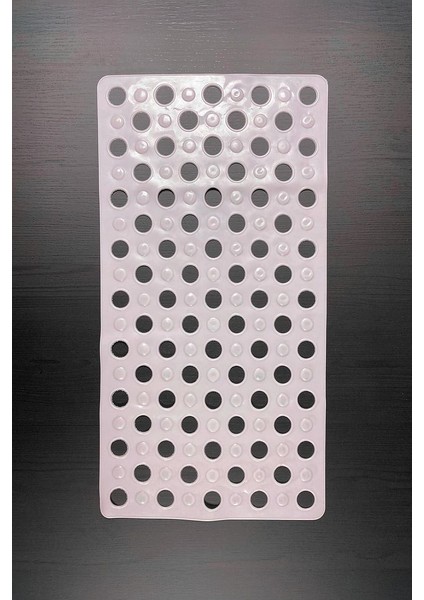 Banyo Paspası Pembe Silikon Kaymaz Vakumlu Duş Paspası fiyatları