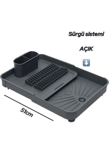 Açılır Kapanır Bulaşık Kurutma Sepeti ,tabaklık Sürgülü Bulaşıklık fırsatları
