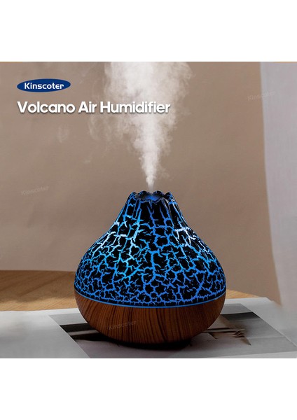 Aroma Difüzör Gece Işığı Led Nemlendirici Buhar Makinesi