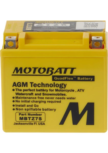 Yamaha Bws 100 Akü Motobatt Quadflex