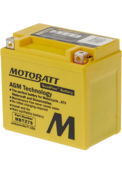 Yamaha Bws 100 Akü Motobatt Quadflex