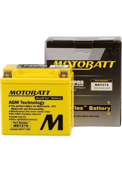 Yamaha Bws 100 Akü Motobatt Quadflex