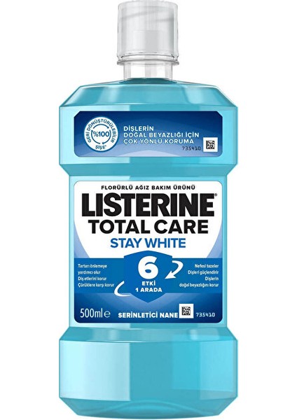 Ağız Bakım Suyu - Stay White - 500 ml
