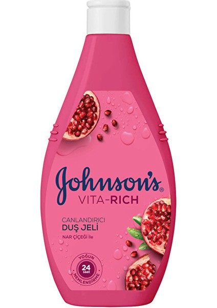 Vita-Rich Duş Jeli Nar Çiçeği 400 ml
