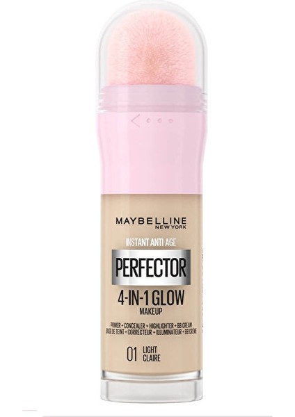 İnstant Perfector Glow 4 Etki 1 Arada Fondöten - 01 Light - 1 Adet