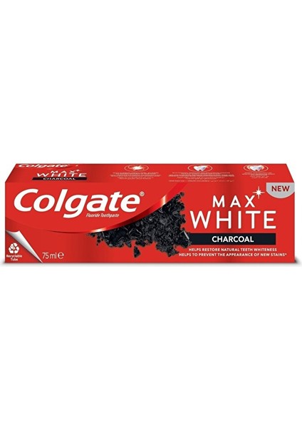 Diş Macunu - Max White Charcoal - 75 ml