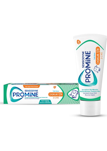 Promine Diş Macunu - Çocuk 3-5 Yaş - 50 ml
