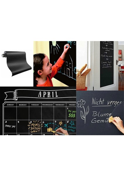 Yapışkanlı Kara Tahta-Yazı Tahtası: Sticker Blackboard