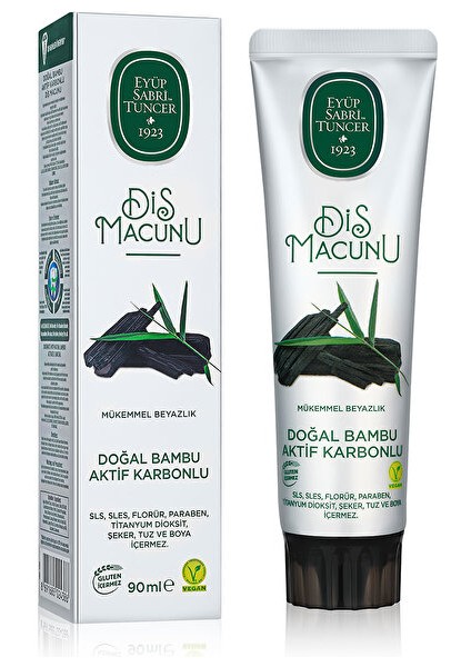 Diş Macunu - Bambu Karbonlu - 90 ml