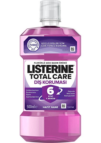 Ağız Bakım Suyu - Total Care - 500 ml