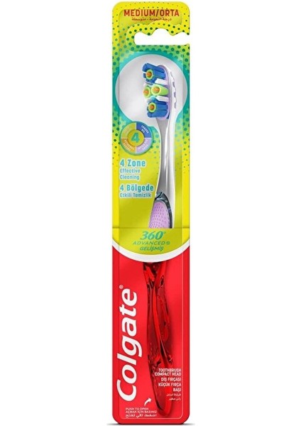 Diş Fırçası - 360 Gelişmiş 4 Yönlü Koruma - 1 Adet