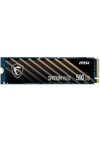 Msı 500GB M450 3600-2300MB/S M2 Nvme Gen4 Disk