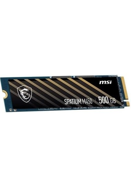 Msı 500GB M450 3600-2300MB/S M2 Nvme Gen4 Disk