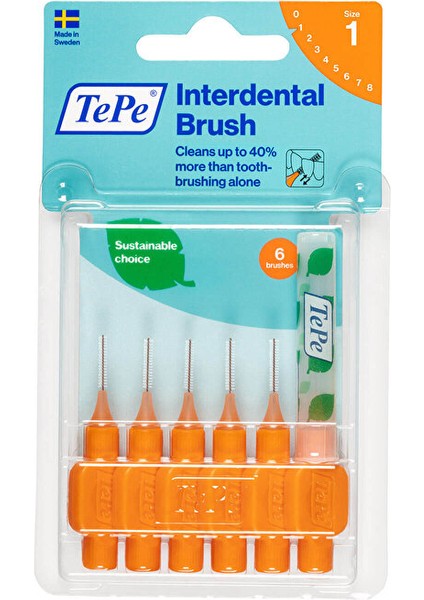 Arayüz Fırçası - Blister 0.45 mm Turuncu - 6'lı