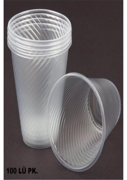 Plastik Pet Bardak 100'lü