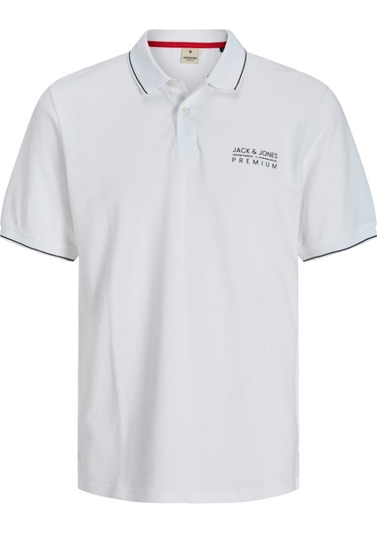 Jack Jones Jprbluatlas Polo Erkek Beyaz Tshirt 12275373-01