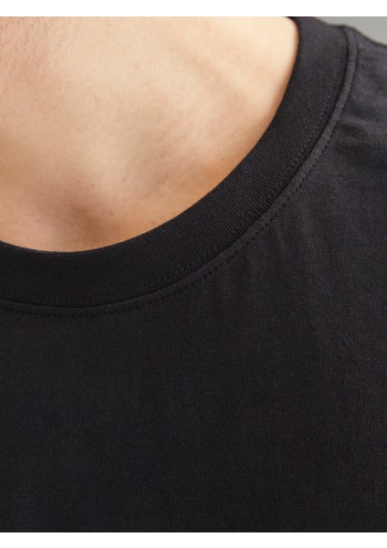 Jack Jones Joranatomy Skull Tee Ss Crew Neck Ln Erkek Siyah Tshirt 12272966-02 indirimleri