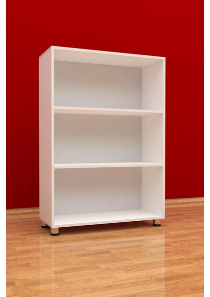 Modüler Ofis Dolabı Evrak Dolabı Kitaplık 3G-006-AD-BEYAZ/90x35x130h fırsatları