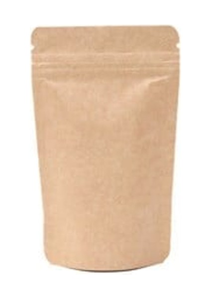 Kraft Alüminyum Kilitli Doypack 110X185X35 mm 500 Adet