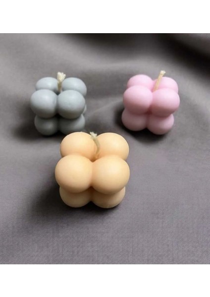 Bubble Mini Mumlar 3’lü Soya Mumu