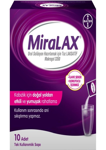 Miralax 10 Şase