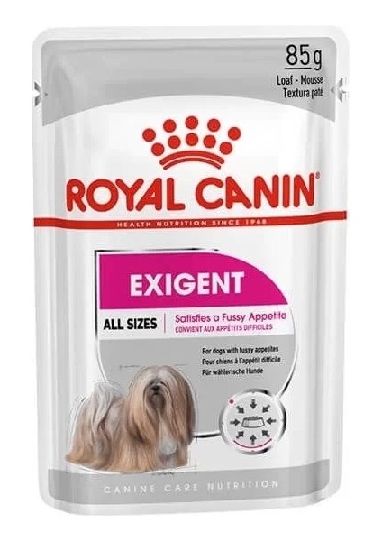 Exigent Pouch Konserve Köpek Maması 85 gr