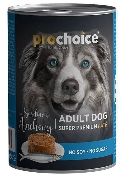 Adult Sardunya ve Hamsili Yetişkin Köpek Konservesi 400 gr