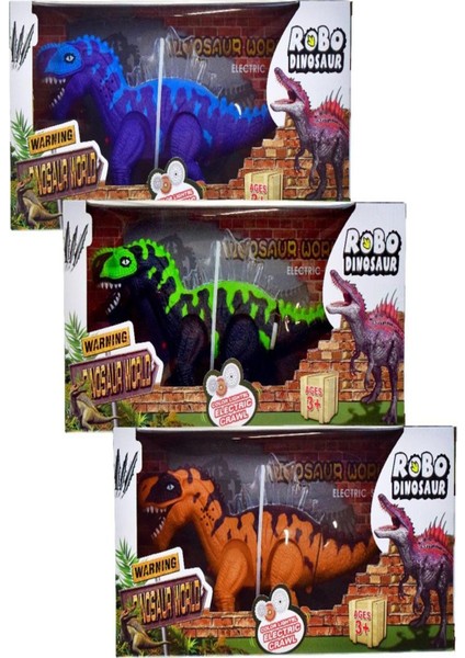Kutulu Pilli Sesli Işıklı Dinazor 272 003ABC