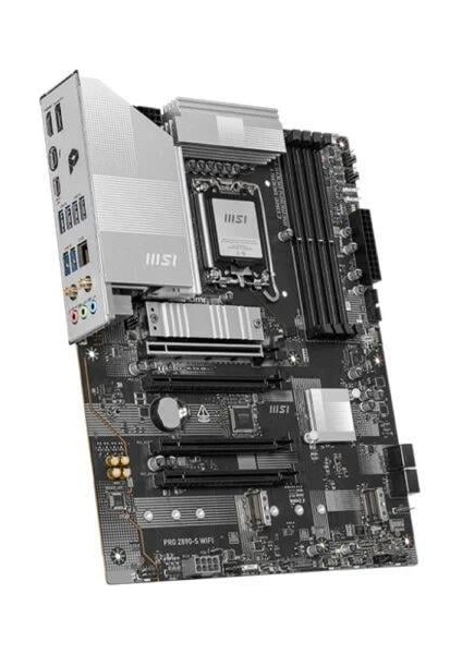Msı Pro Z890-S Wıfı-7 Ddr5 Thunderbolt-Hdmı-Dp Pcıe 5.0 1851P Atx