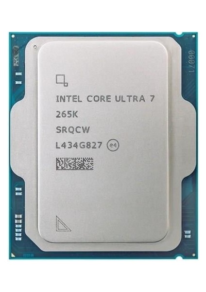 Core Ultra 7 265K 20çekirdekli 36MB O/b VGA 1851P 125W Kutusuz-Fansız
