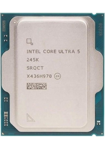 Core Ultra 5 245K 14çekirdekli 26MB O/b VGA 1851P 125W Kutusuz-Fansız