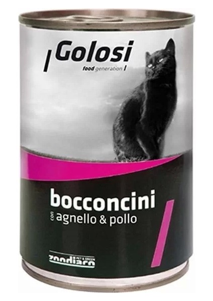 Kuzu Etli Tavuklu Yetişkin Konserve Kedi Maması 400 gr