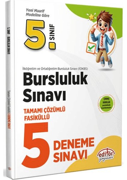 5. Sınıf Bursluluk Sınavı Tamamı Çözümlü 5 Deneme Sınavı