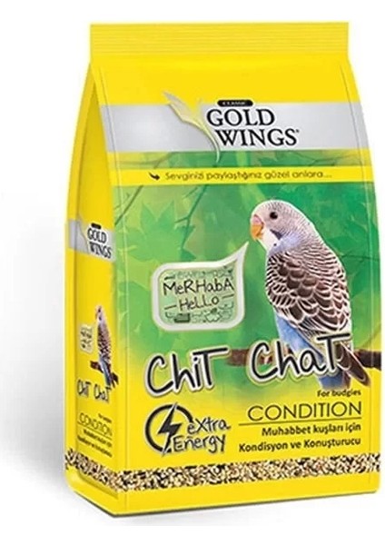 Gold Wings Kondisyon Konuşturucu Muhabbet Kuşu Yemi 150 gr