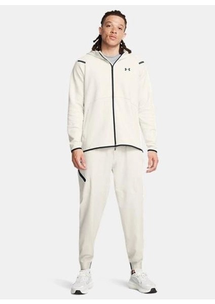 Beyaz Erkek Lastikli Bel Eşofman Altı 1388823-110 Ua Unstoppable Joggers