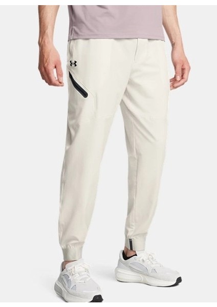 Beyaz Erkek Lastikli Bel Eşofman Altı 1388823-110 Ua Unstoppable Joggers fiyatları