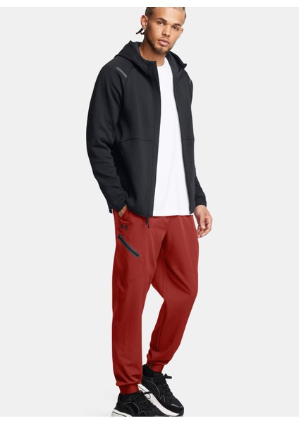 Turuncu Erkek Lastikli Bel Normal Kalıp Eşofman Altı 1388823-840 Ua Unstoppable Joggers modelleri