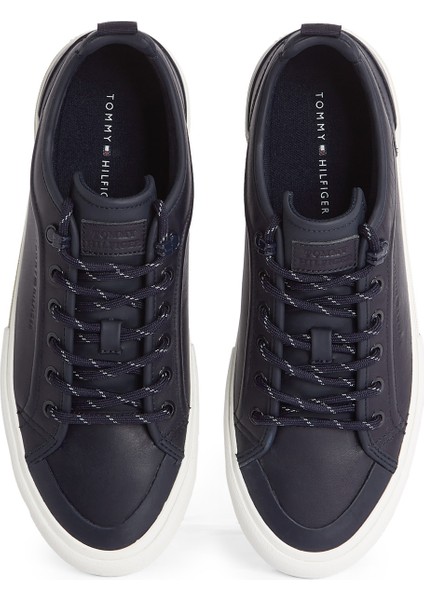 Lacivert Erkek Sneaker Th Hı Vulc Cleat Low Lth