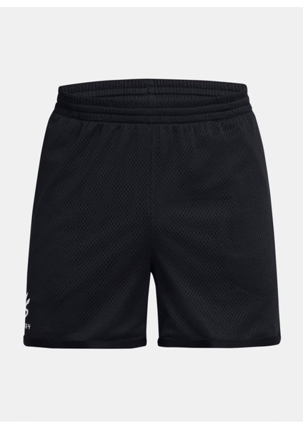 Siyah Erkek Lastikli Bel Normal Kalıp Şort 1387092-001 Curry Splash Short