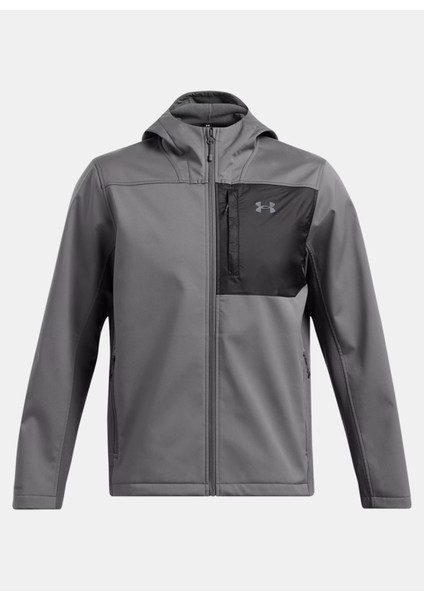 Gri Erkek Kapüşon Yaka Normal Kalıp Zip Ceket 1371587-025 Shıeld Hooded Jacket fırsatları