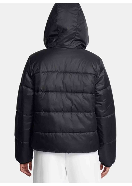 Beyaz Kadın Fermuarlı Yaka Normal Kalıp Zip Ceket 1389183-100 Lw Insulate Jacket