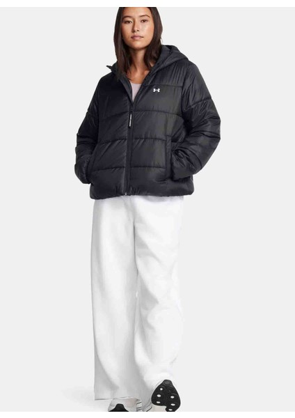 Beyaz Kadın Fermuarlı Yaka Normal Kalıp Zip Ceket 1389183-100 Lw Insulate Jacket