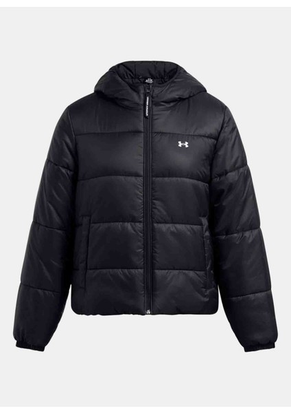 Beyaz Kadın Fermuarlı Yaka Normal Kalıp Zip Ceket 1389183-100 Lw Insulate Jacket