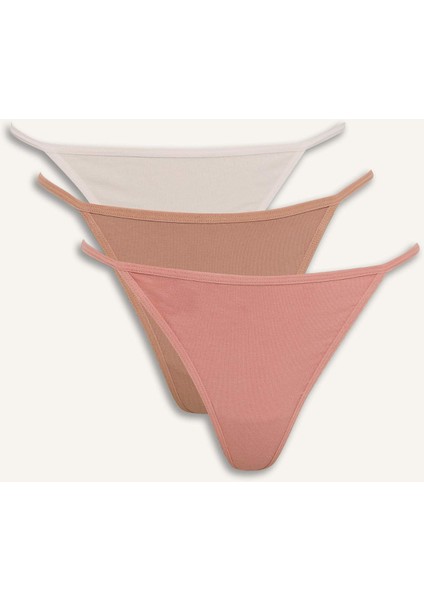 3'lü Askılı Paketli Slip Külot-Fall in Love E5210AX25SP
