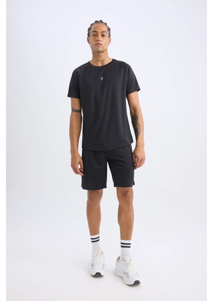 Slim Fit Dar Kesim Sporcu Standart Paça ŞORT V3030AZ25SP
