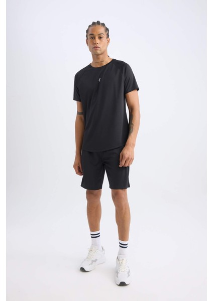 Slim Fit Dar Kesim Sporcu Standart Paça ŞORT V3030AZ25SP