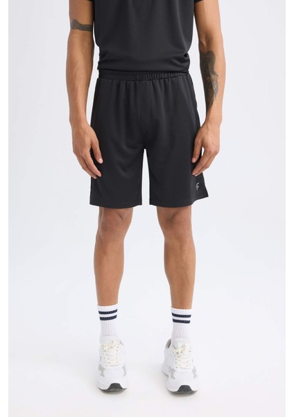 Slim Fit Dar Kesim Sporcu Standart Paça ŞORT V3030AZ25SP