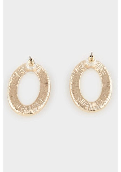 Kadın Gold Detaylı Halka Küpe E3983AXNS modelleri