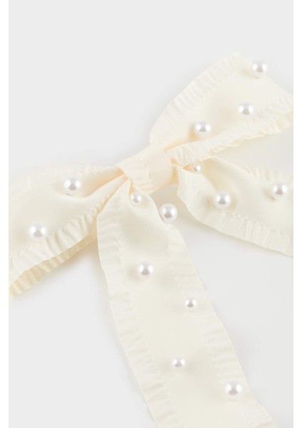 Kadın Dantel Görünümlü İncili Çıtçıtlı Toka E4429AXNS fiyatları