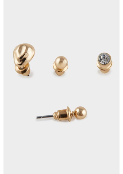 Kadın 6'lı Gold Küpe E4450AXNS